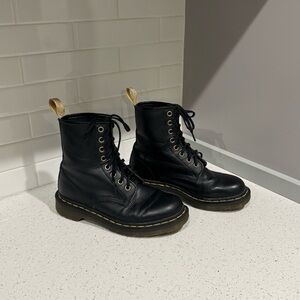 Dr. Martens 1460 Vegan Felix Lace Up Combat Boots